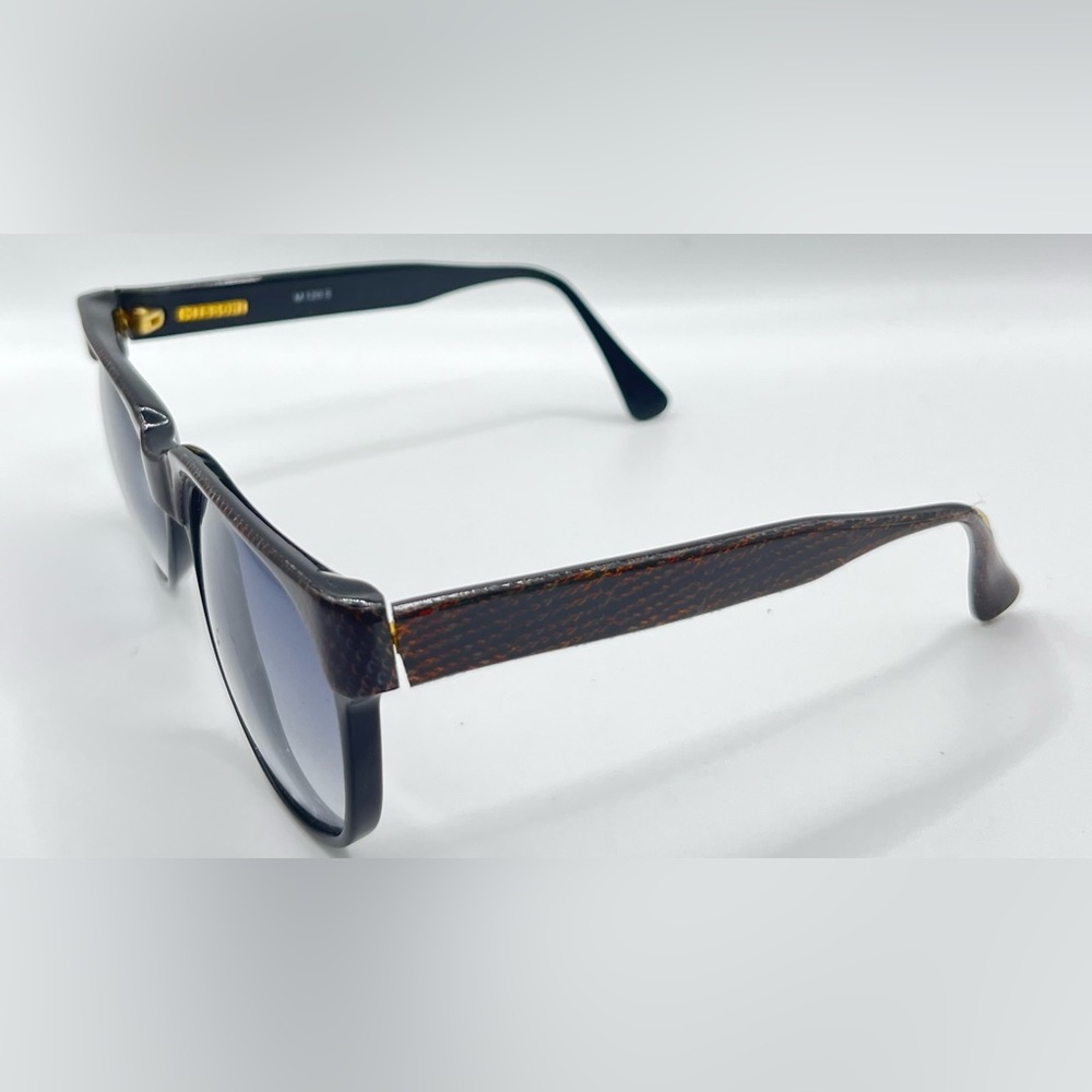 Vintage Missoni M126S Black Brown Oval Sunglasses Frames - Picture 2 of 8
